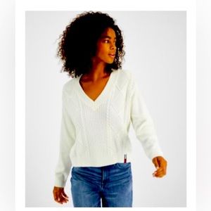 Tommy Jeans Women's Cable-Knit Sweater